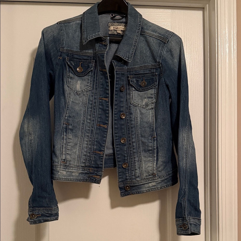 Faded Blue Denim Jacket
